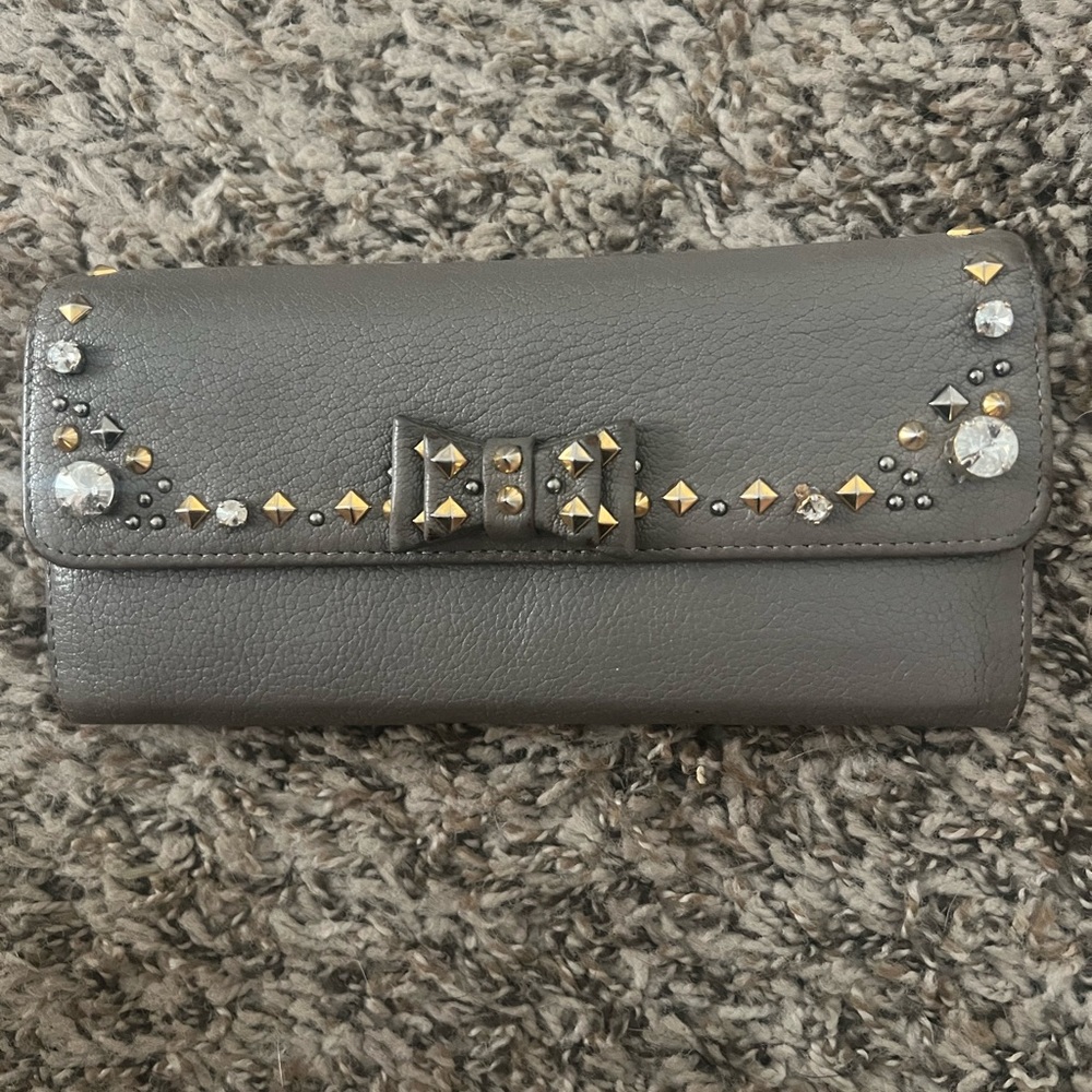 Miu Miu Wallet Long Wallet With Bijou - image 1